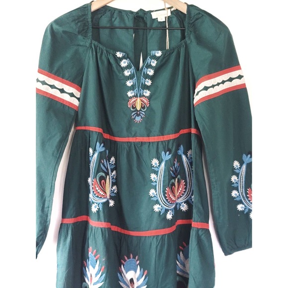 NEW Anthropologie Let Me Be Embroidered Tunic Dress - Size: Various - Picture 9 of 10